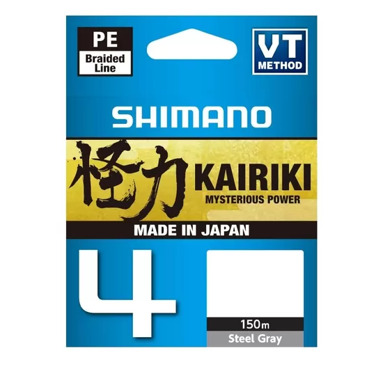 Shimano KAIRIKI 4 Steel Gray 150m